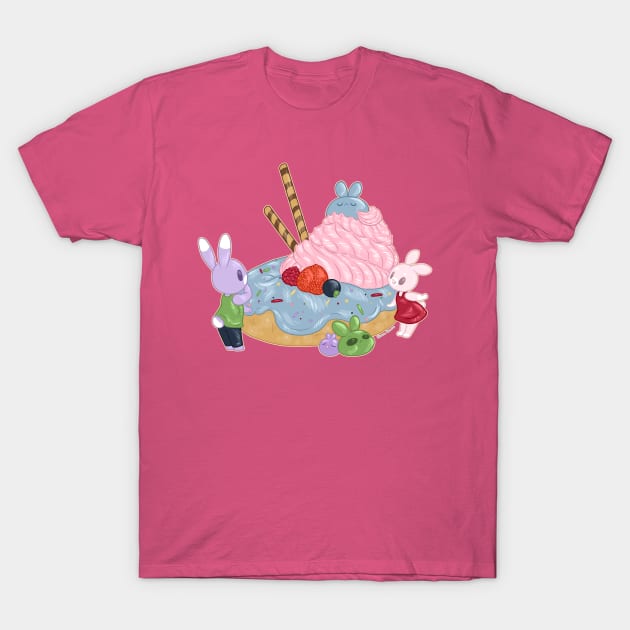 Bunny Delight T-Shirt by SierraAshura